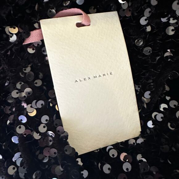 Alex Marie Sequence Short Sleeve Dress - Picture 3 of 4